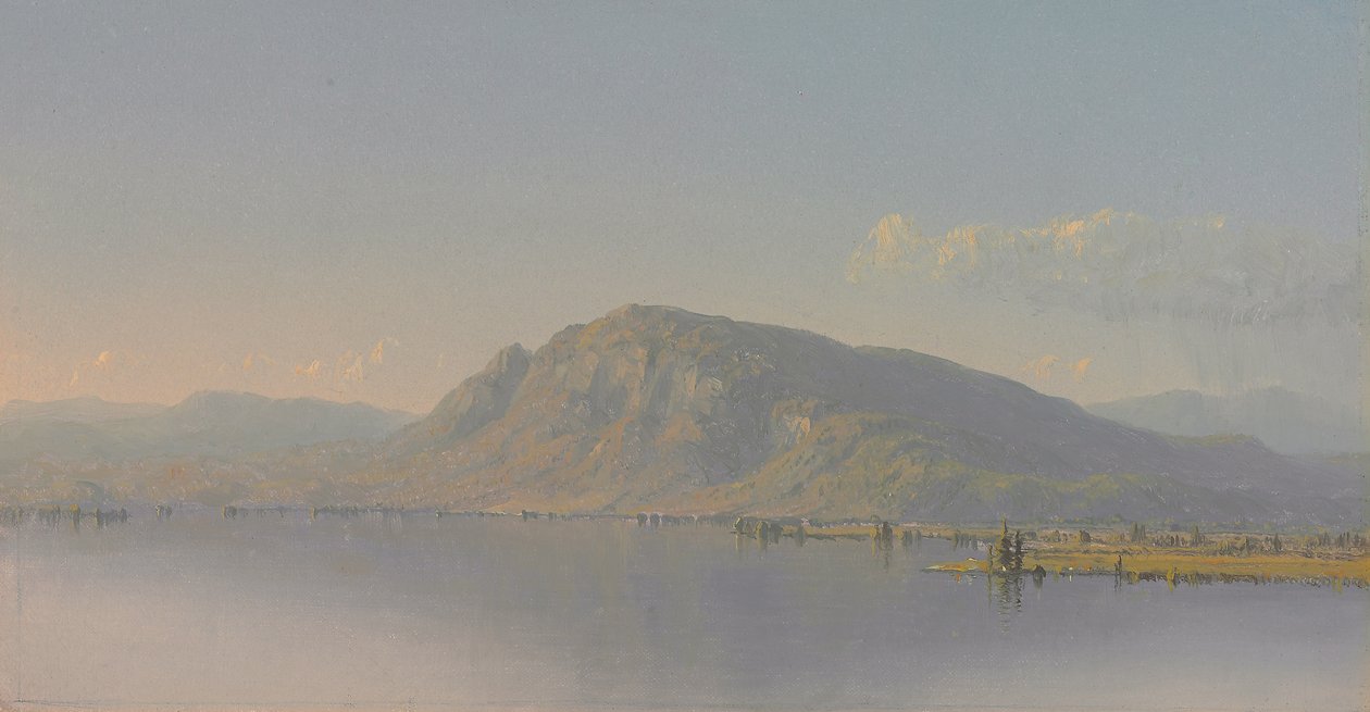 På Hudson River av Sanford Robinson Gifford