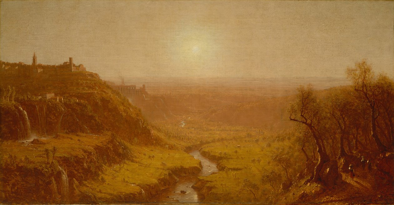 Tivoli, 1870. av Sanford Robinson Gifford