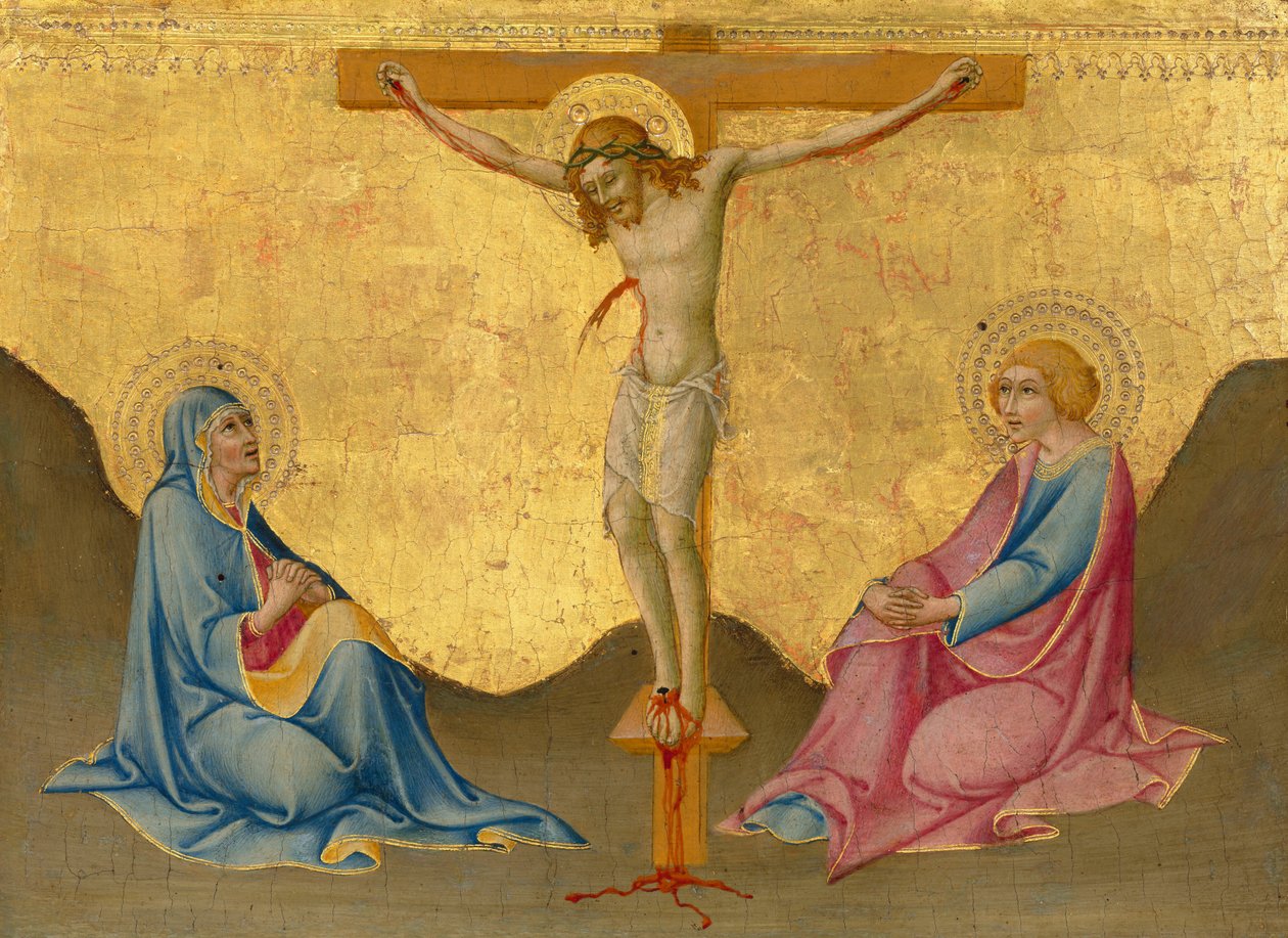 Korsfestelsen, ca. 14451450. av Sano di Pietro