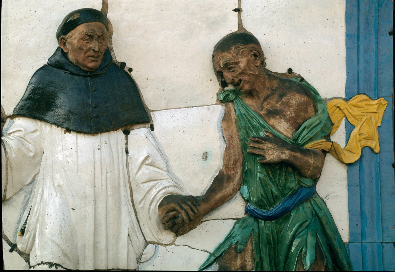 De syv barmhjertighetsverkene, mater de sultne av Santi Buglioni