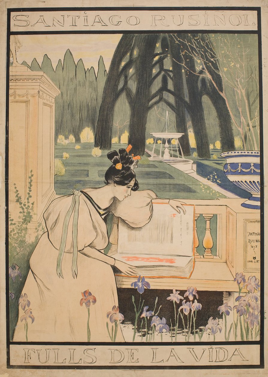 Livsark av Santiago Rusiñol