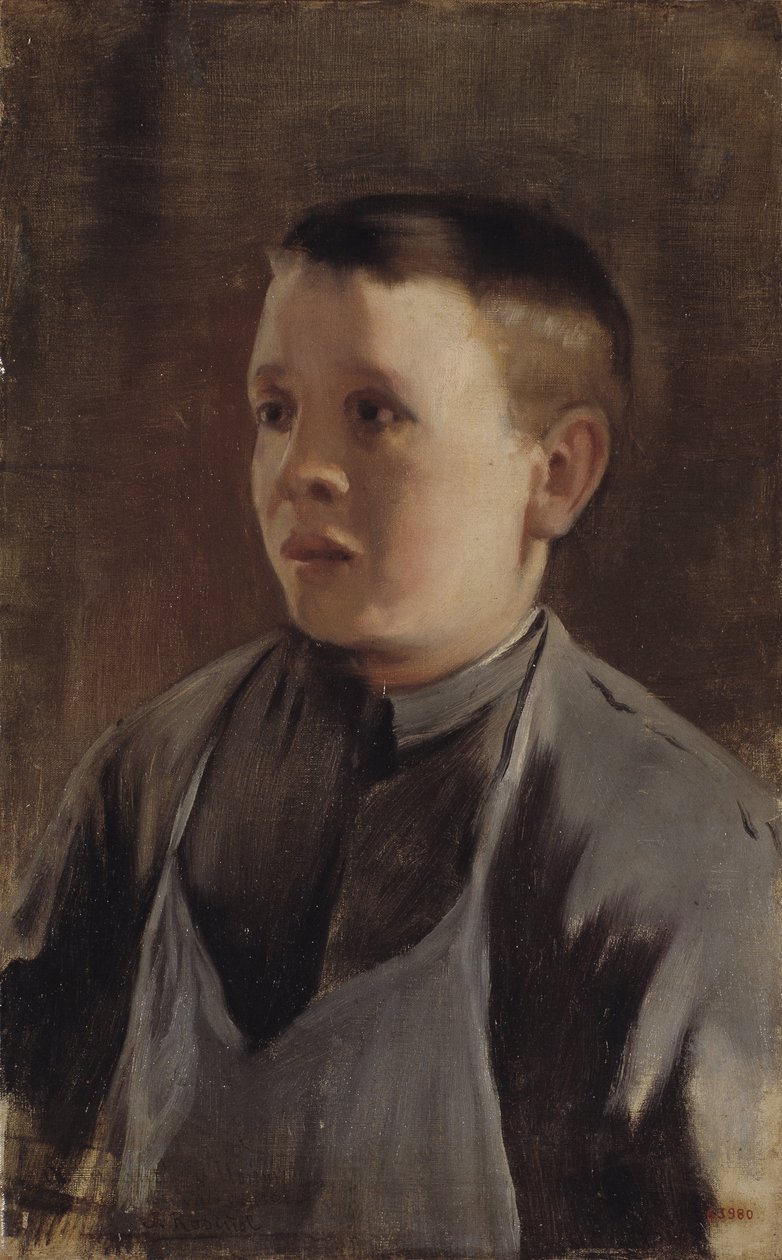 Portrett av en gutt av Santiago Rusiñol