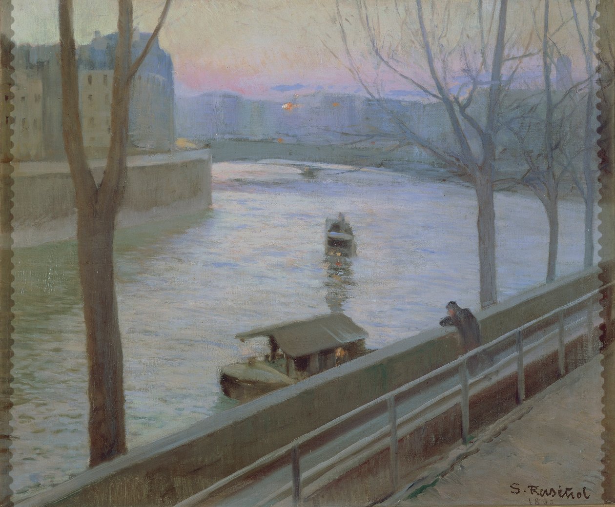 Øya Saint Louis av Santiago Rusinol i Prats