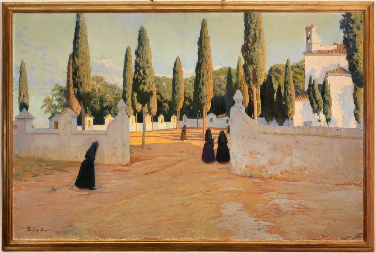Golgata i Torrent av Santiago Rusiñol
