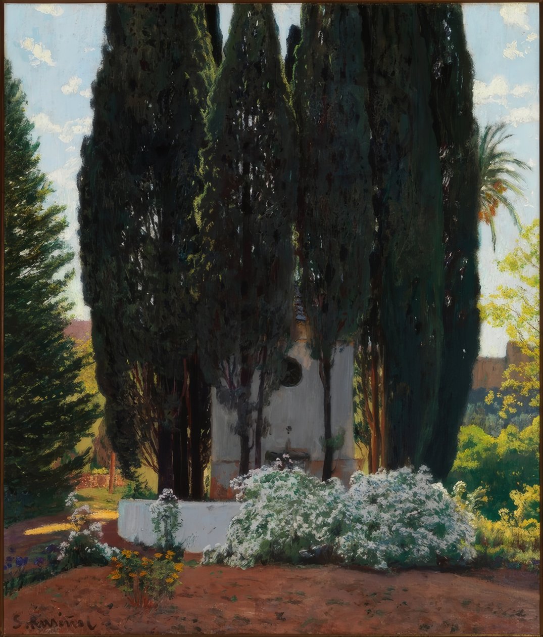 Sypressenes fontene av Santiago Rusiñol
