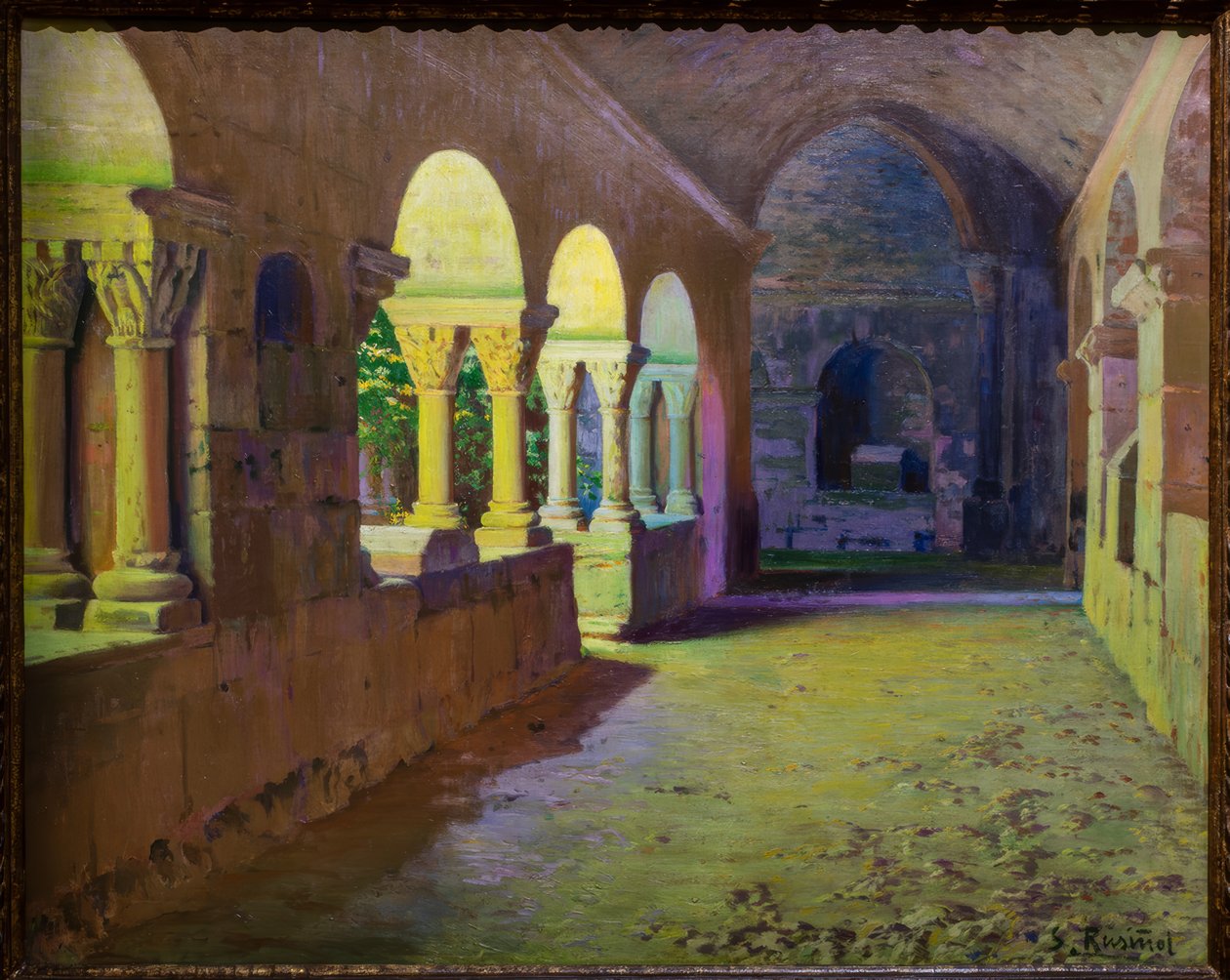 Krysset av St. Benet de Bages av Santiago Rusiñol