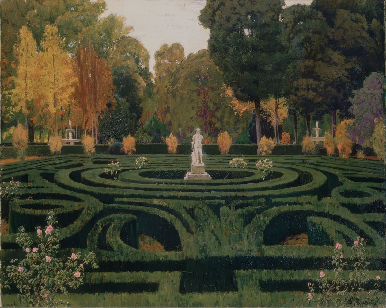 Den gamle faunen av Santiago Rusiñol