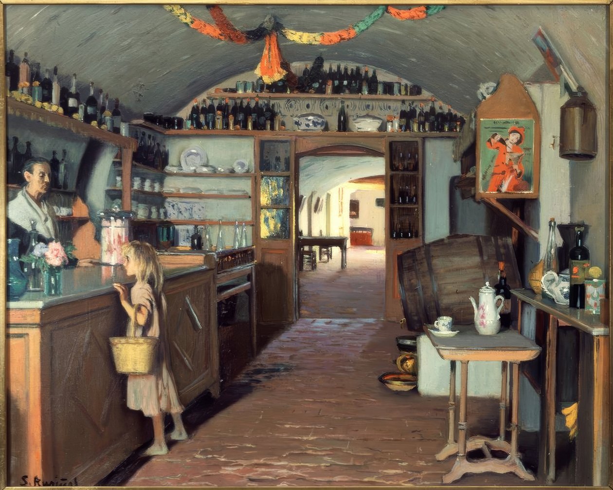 Den lille tavernaen av Santiago Rusiñol