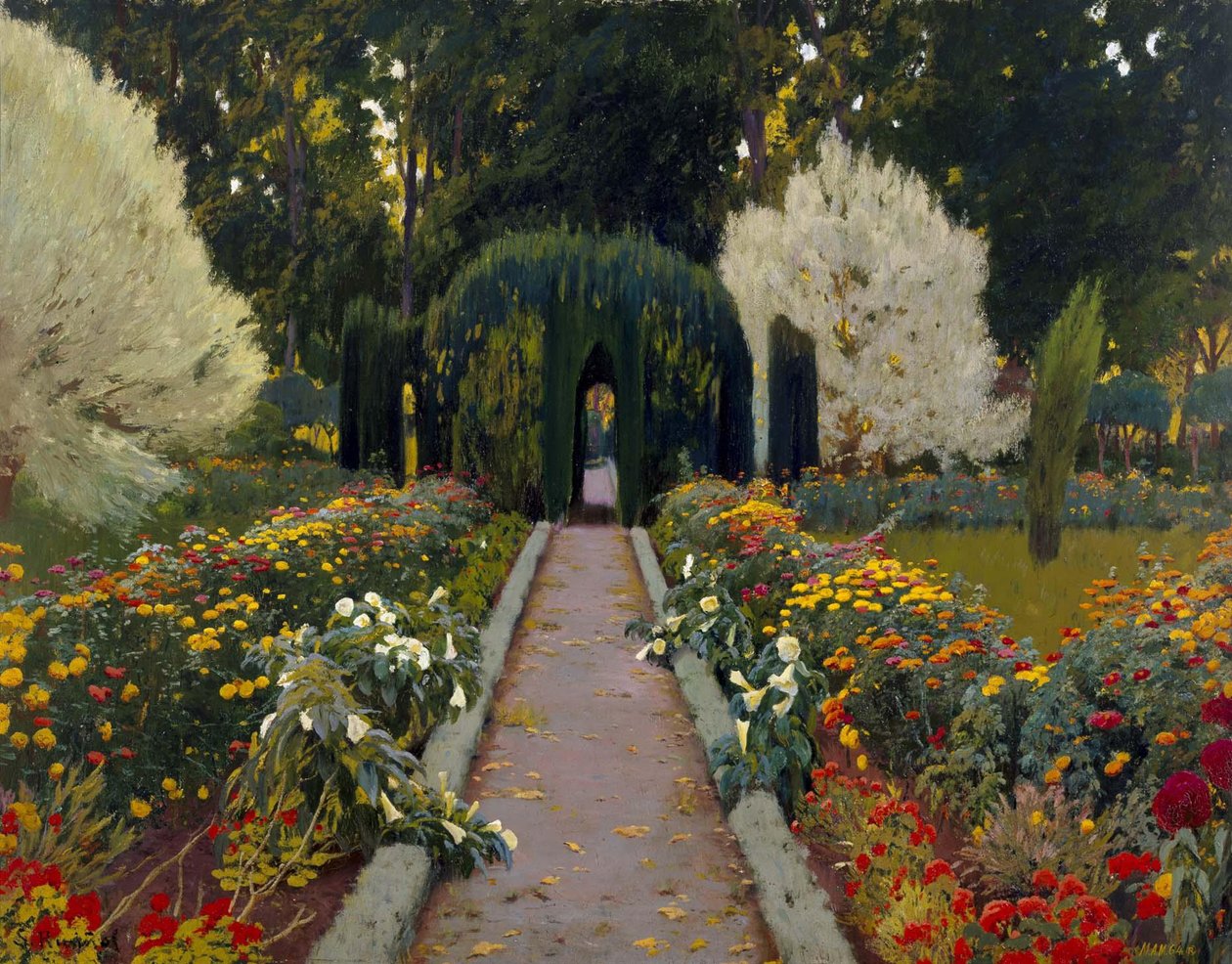Hagen til Aranjuez. Rundkjøring II av Santiago Rusiñol