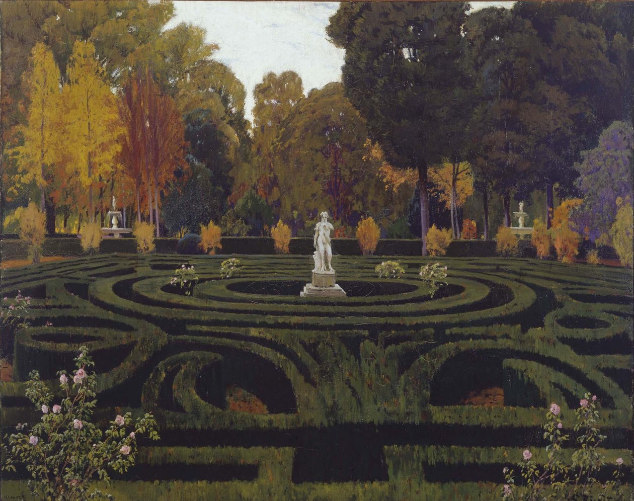 Gammel Faun av Santiago Rusiñol