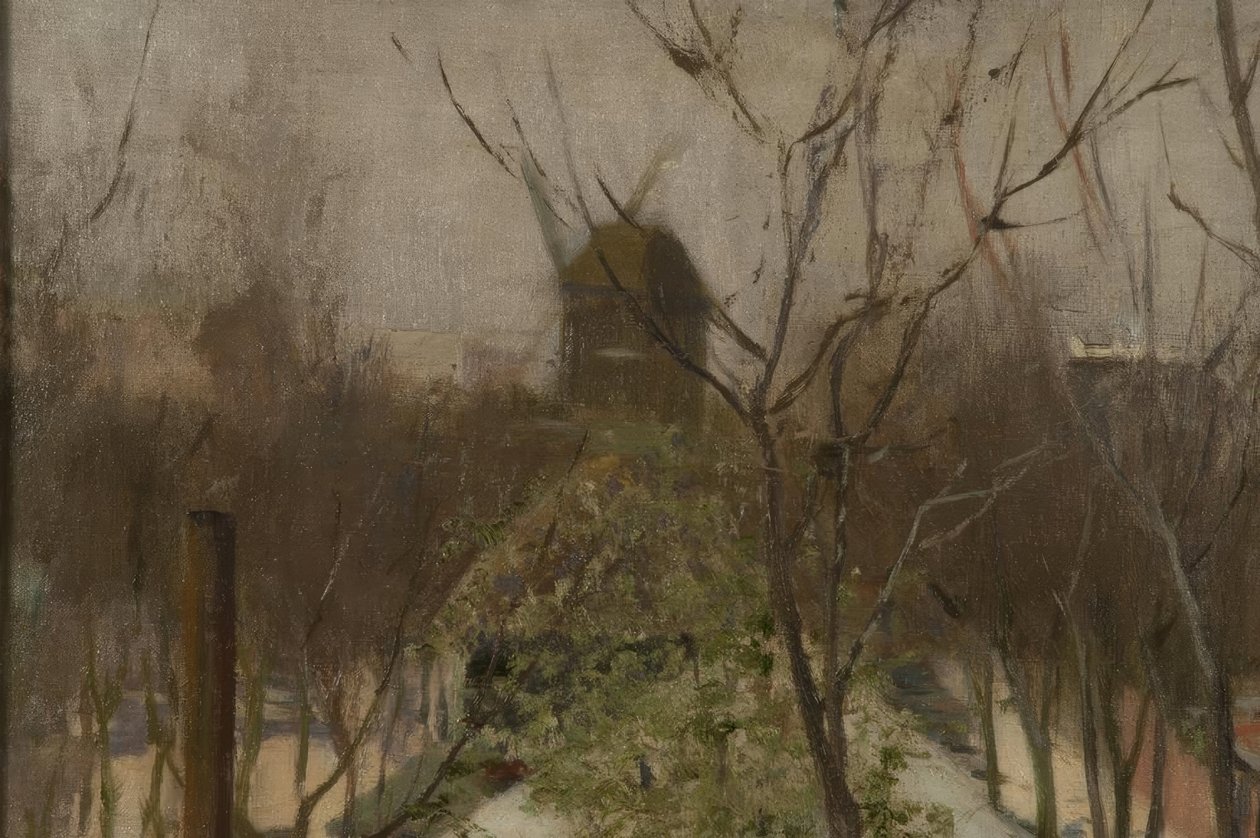 Park av Moulin de la Galette av Santiago Rusiñol