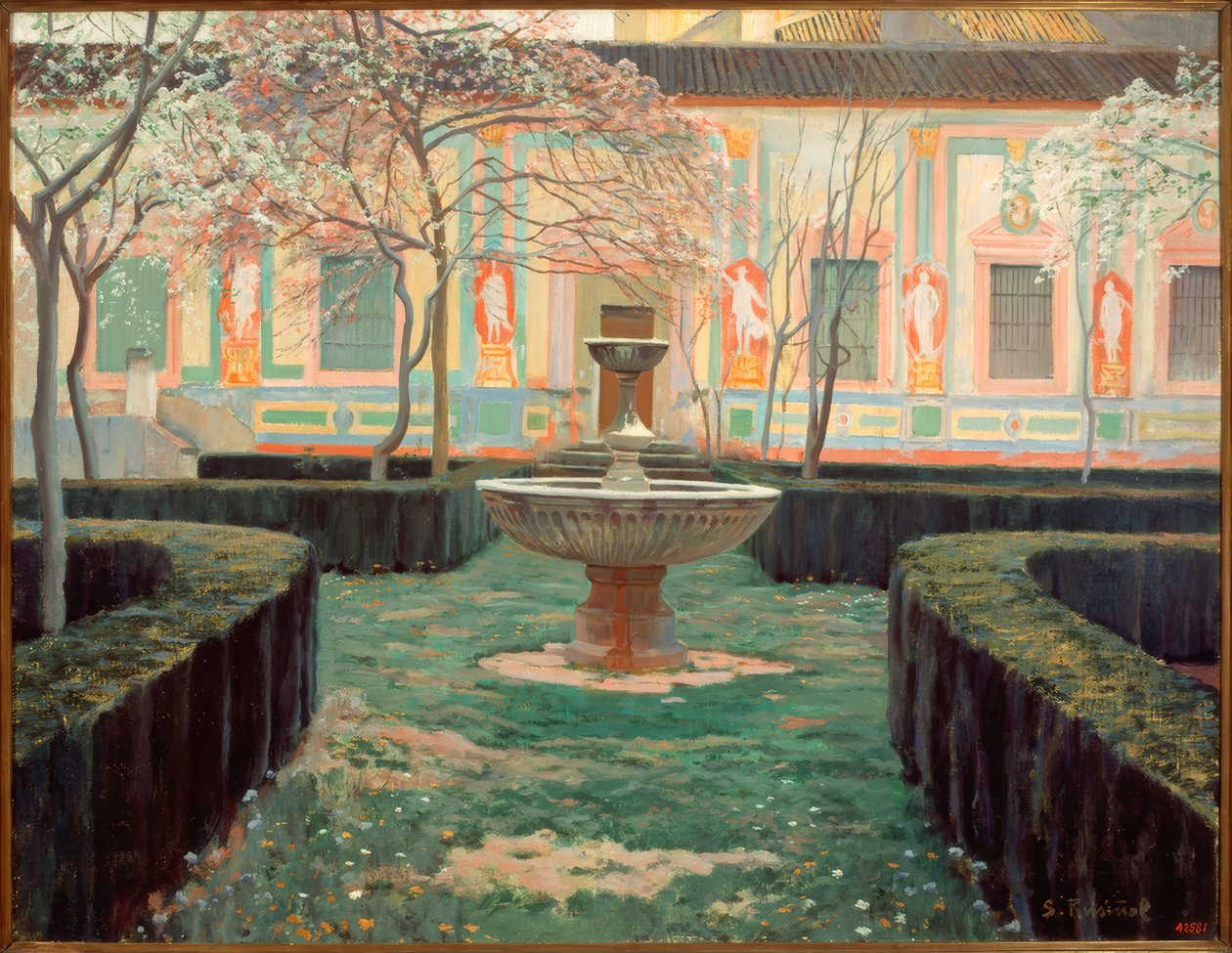 Forlatt hage av Santiago Rusiñol