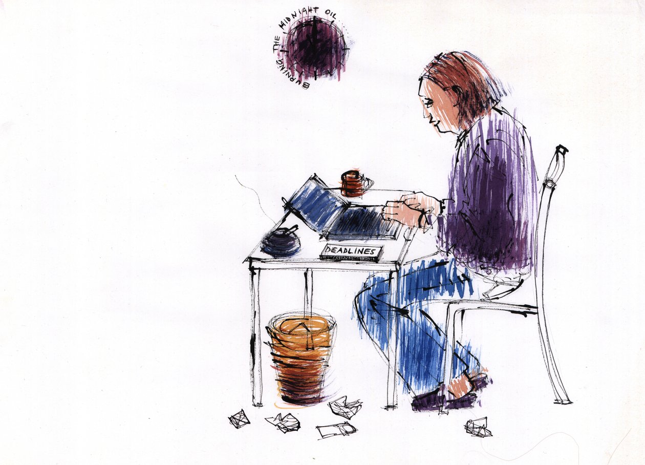 Burning the Midnight Oil, 2009 av Sara Hayward