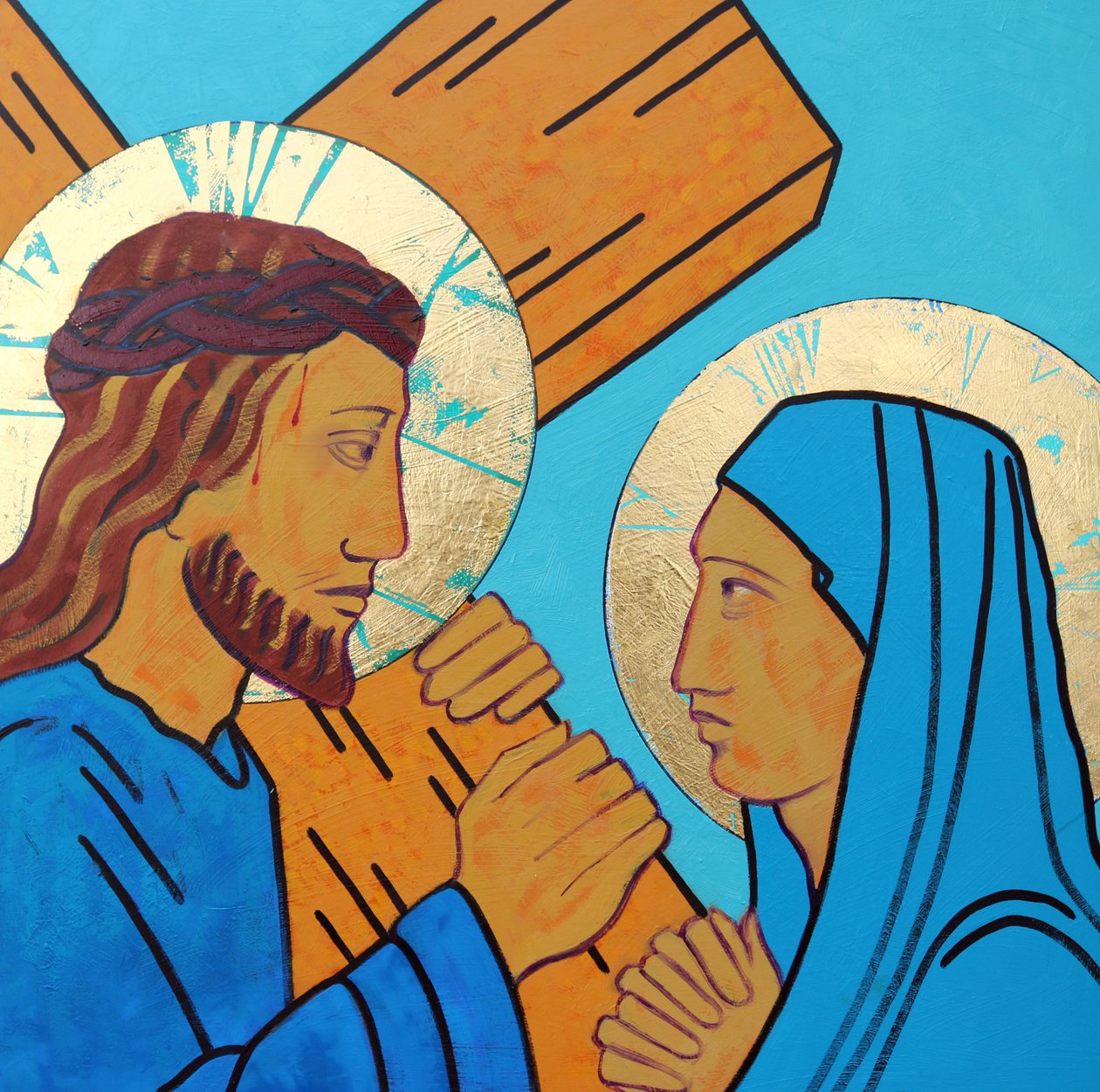 Jesus møter sin mor av Sara Hayward