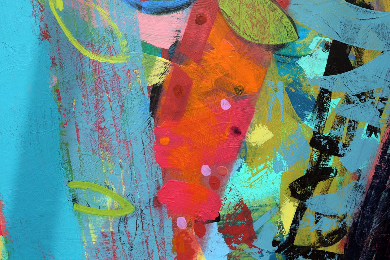 abstrakt 4 av Sara Hayward