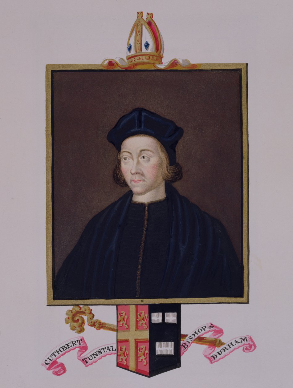 Portrett av Cuthbert Tunstall (1474-1559) biskop av Durham fra 