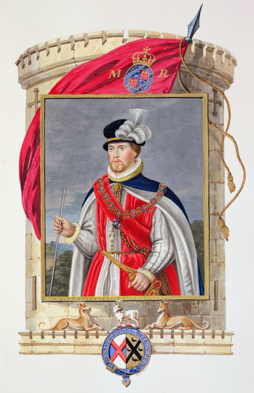 Portrett av John Dudley (1502-53) hertug av Northumberland fra 
