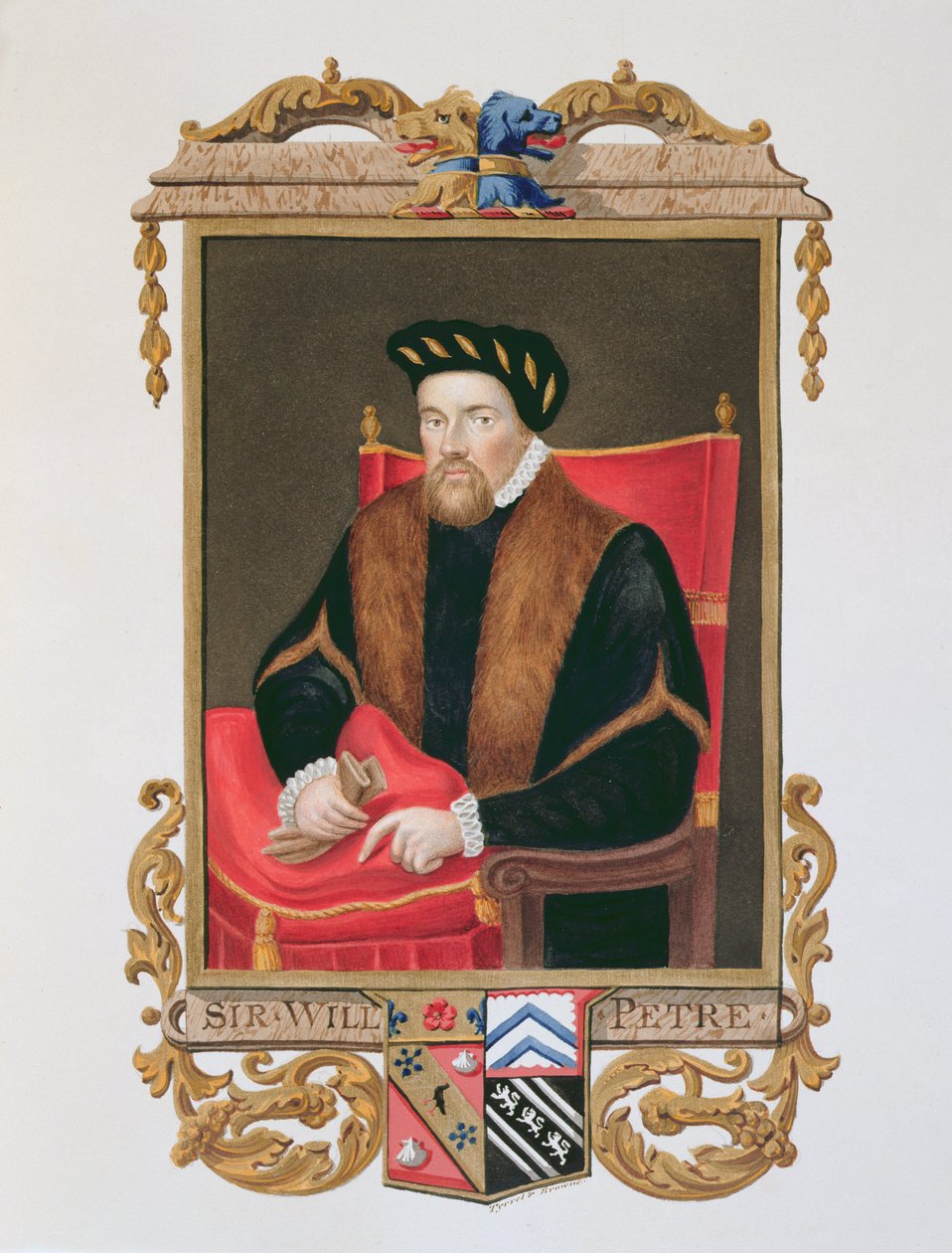 Portrett av Sir William Petre (ca. 1505-72) fra 