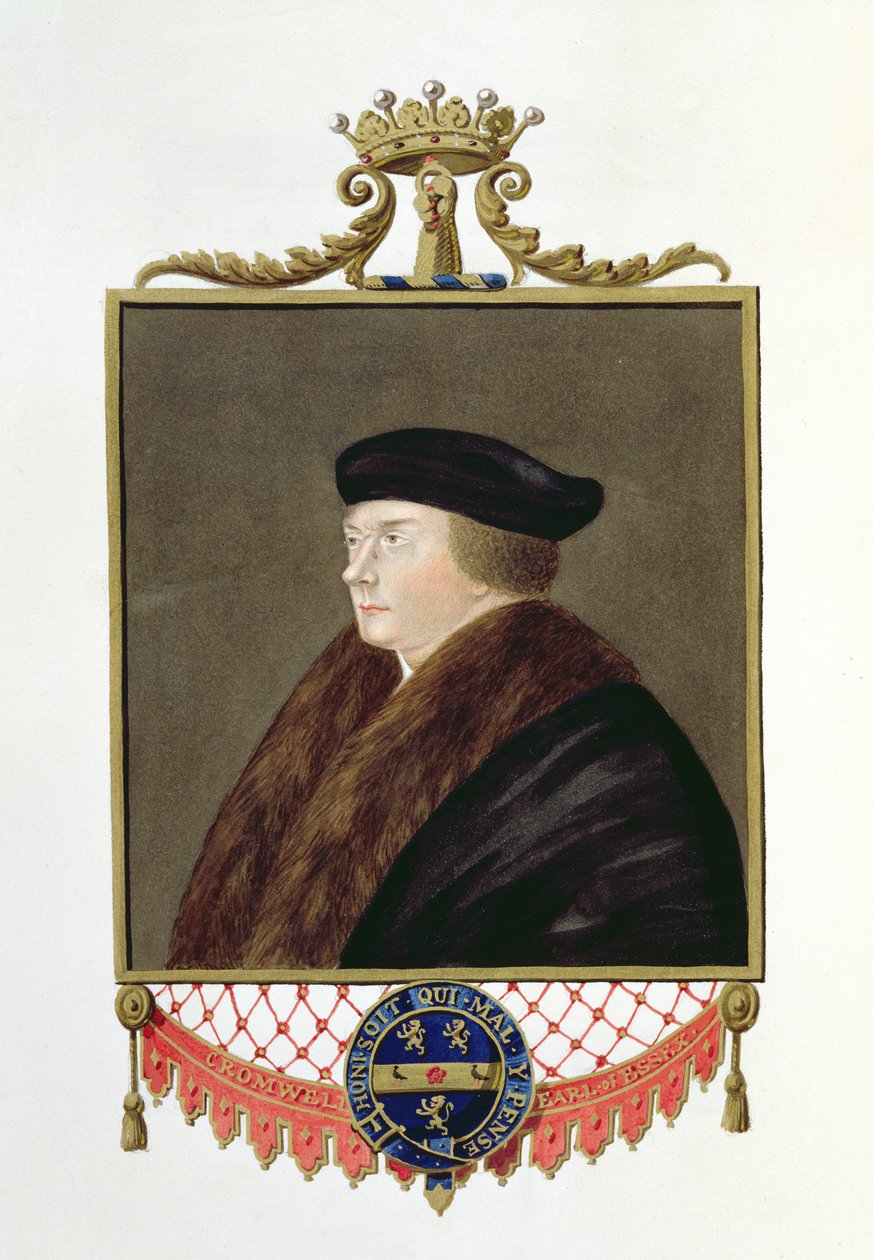 Portrett av Thomas Cromwell (ca. 1485-1540) Ist Earl of Essex fra 