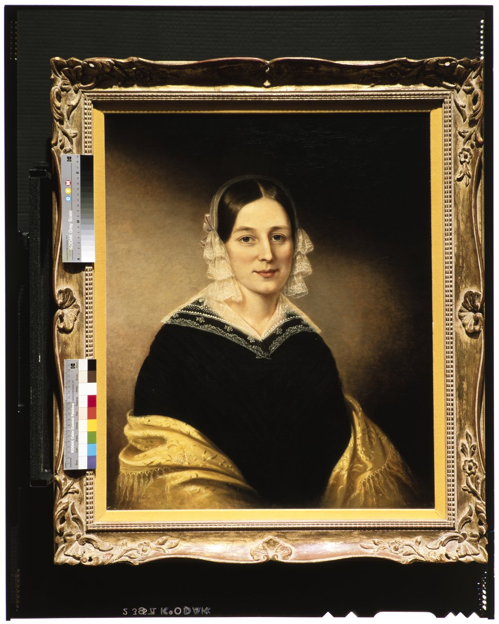 Portrett av fru William Crane, ca. 1840 av Sarah Miriam Peale