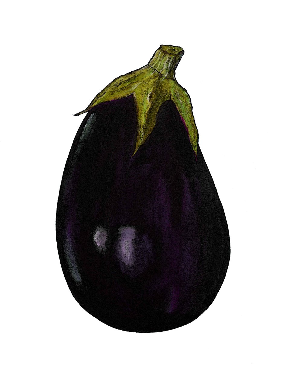 Lilla aubergine av Sarah Thompson Engels