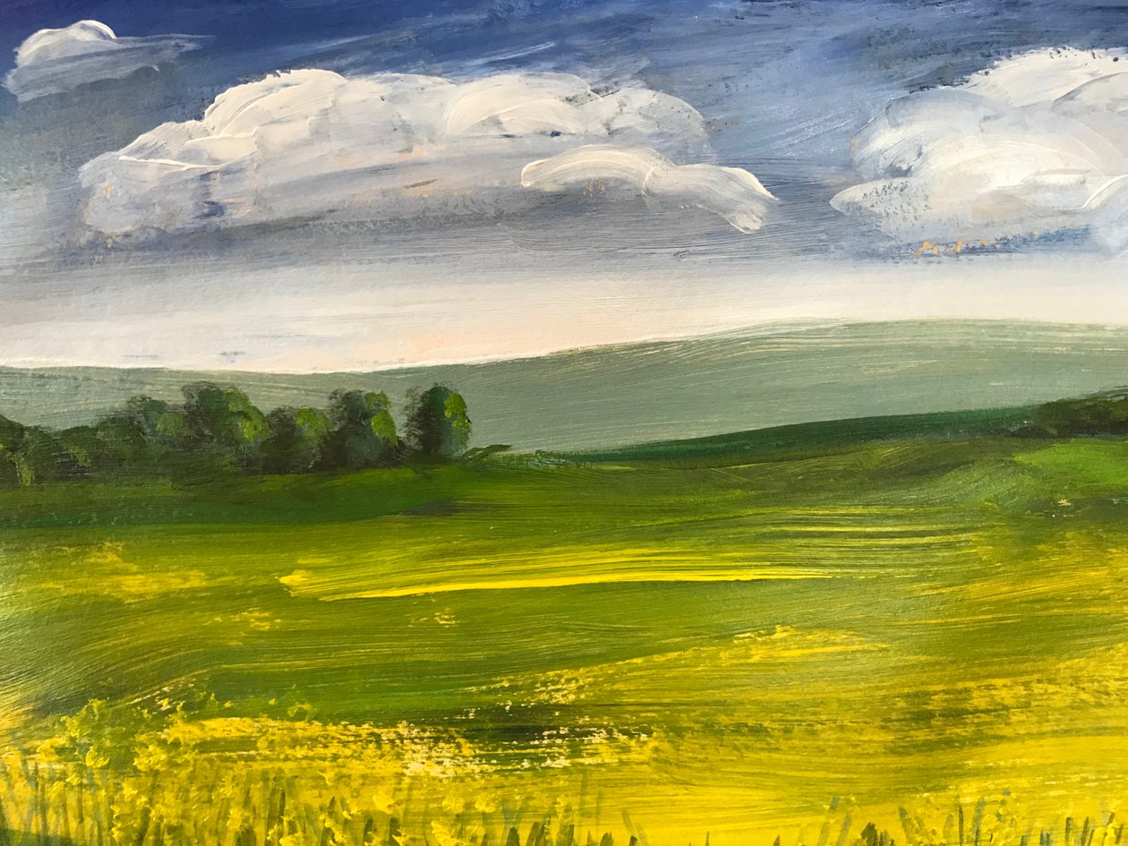 Sommerlandskap av Sarah Thompson Engels