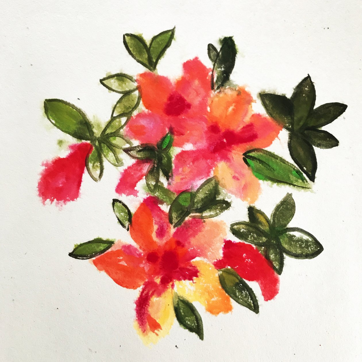 pastell posy av Sarah Thompson Engels