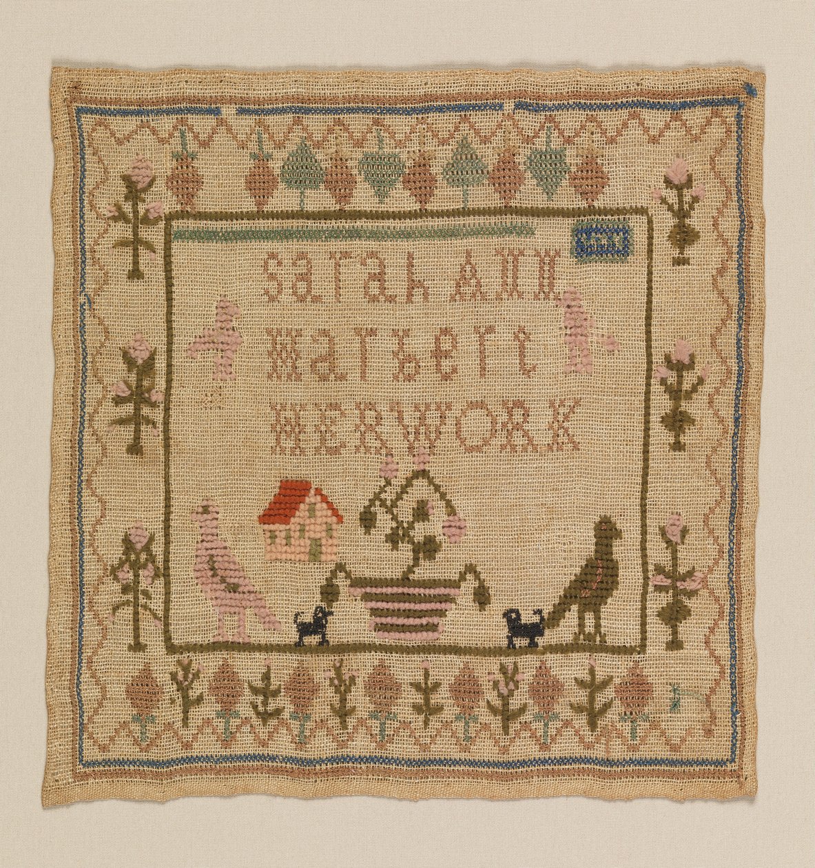 Prøvetaker av Sarah Ann Marbert