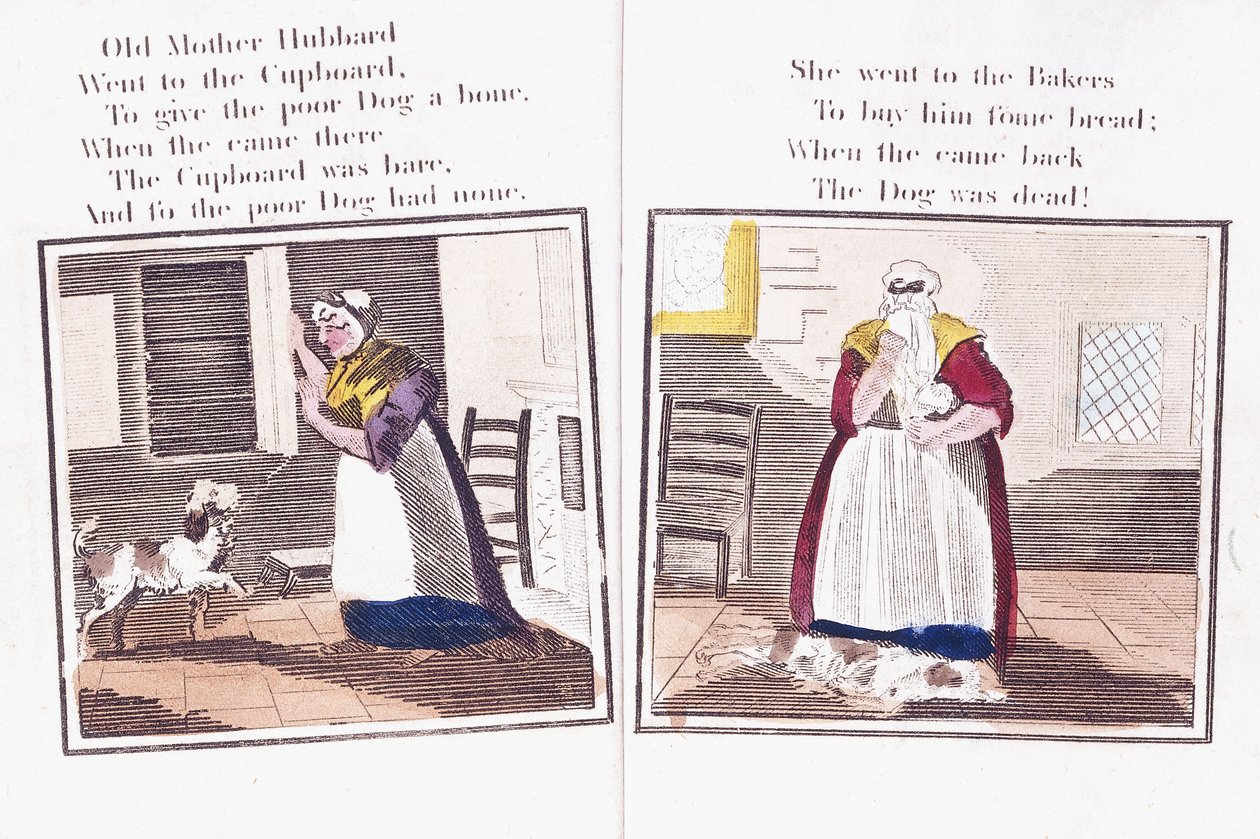To sider fra barnerimboken 