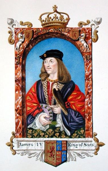 Portrett av James IV av Skottland (1473-1513) fra 