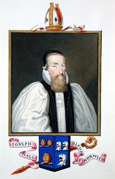 Portrett av Joseph Hall (1574-1656) biskop av Norwich fra 
