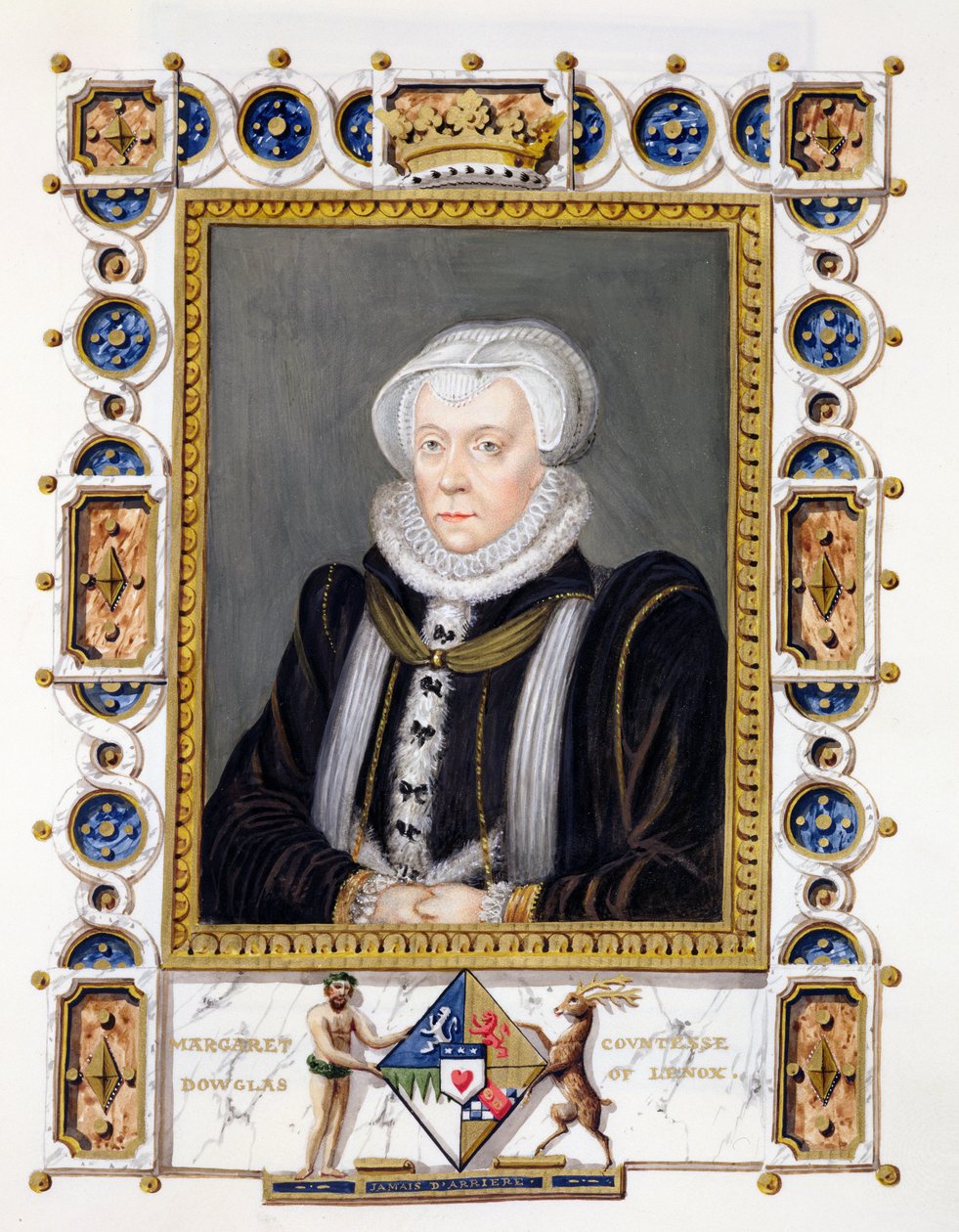 Portrett av Margaret Douglas (1515-78) grevinne av Lennox fra 