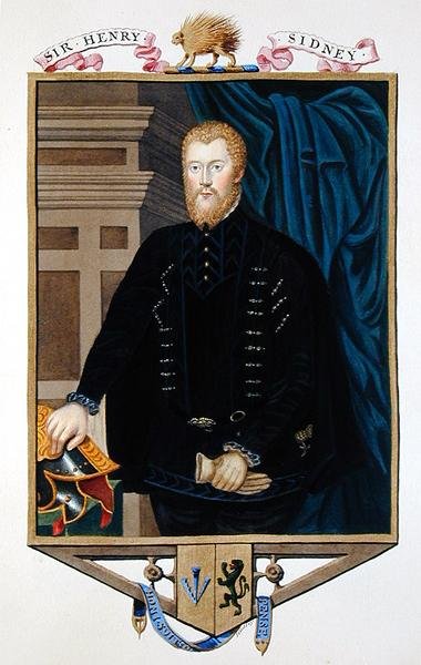 Portrett av Sir Henry Sidney (1529-86) fra 