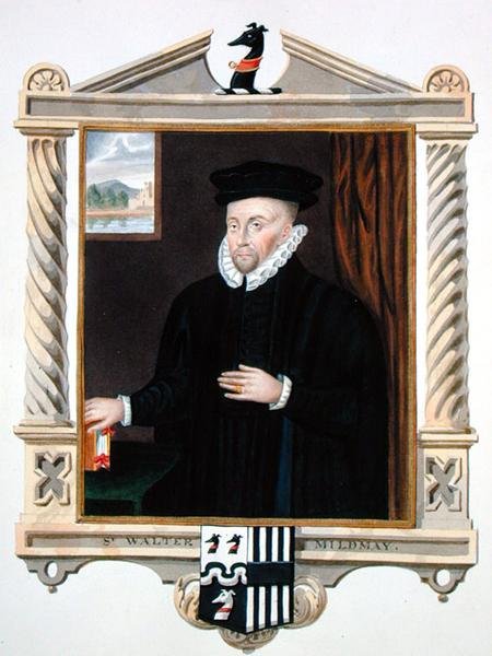 Portrett av Sir Walter Mildmay (ca. 1520-89) fra 