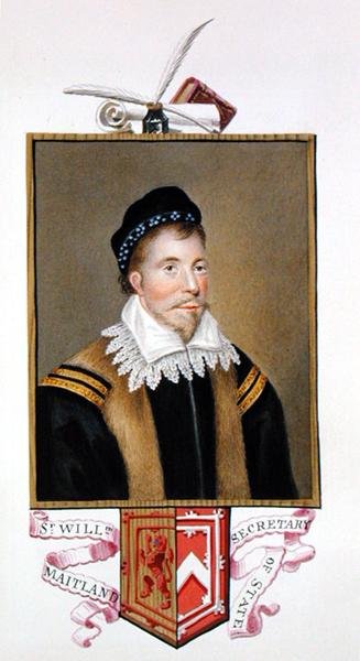 Portrett av Sir William Maitland av Lethington (ca. 1528-73) utenriksminister fra 