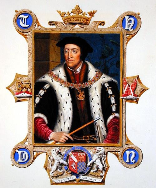 Portrett av Thomas Howard (1473-1554) 3. hertug av Norfolk fra 
