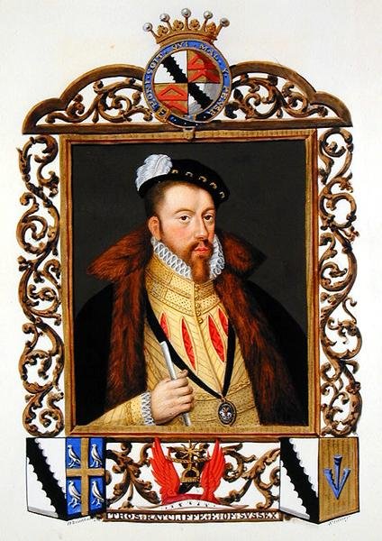 Portrett av Thomas Radcliffe (ca. 1526-d.1583) 3. jarl av Sussex fra 