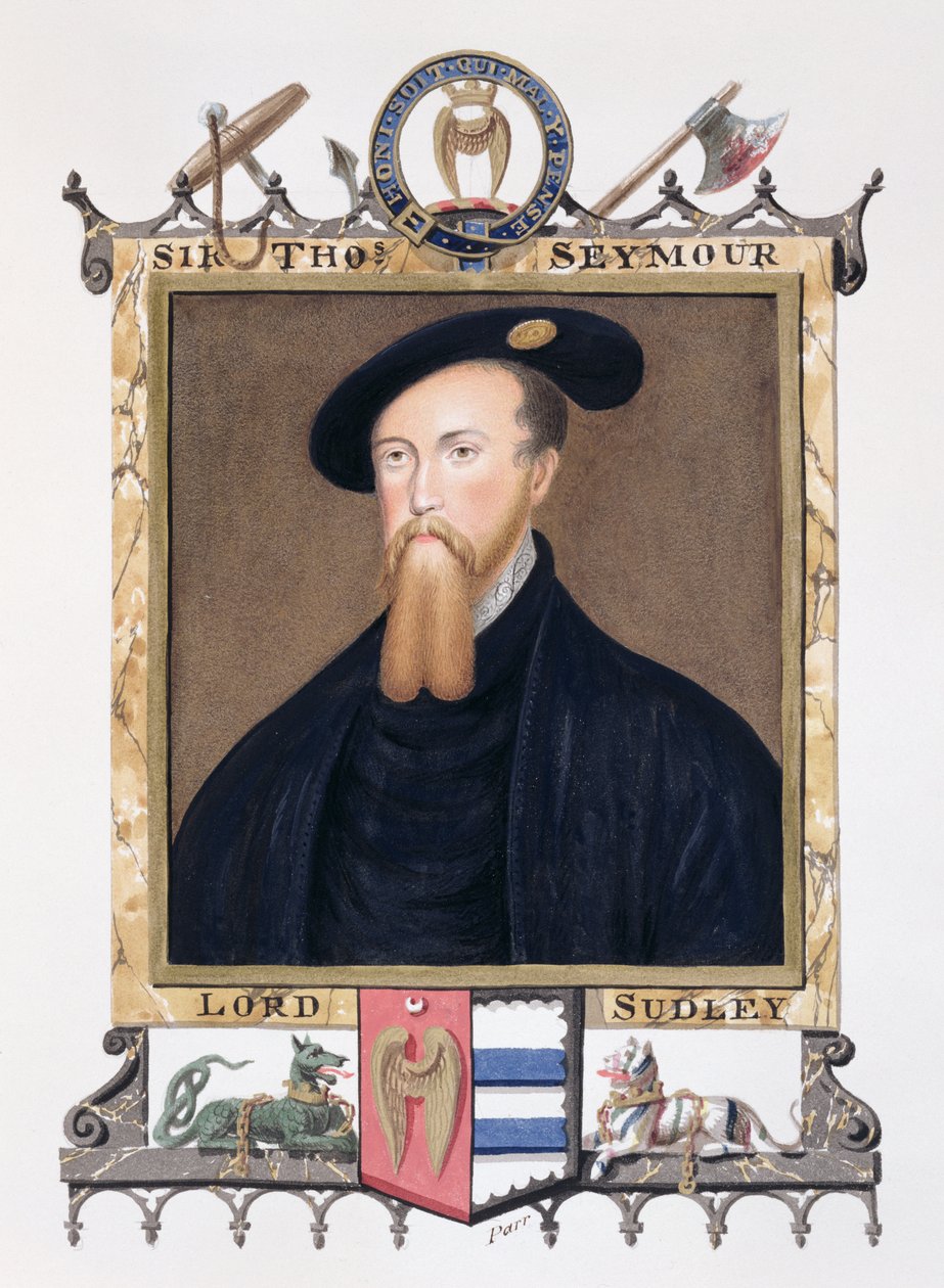 Portrett av Thomas Seymour (1508-49) 1. baron av Sudeley fra 