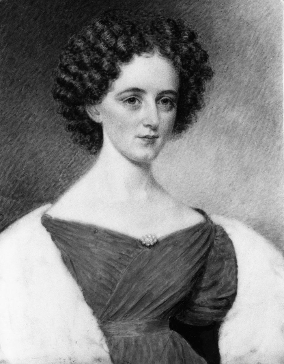 Portrett av en dame, 1830. av Sarah Goodridge