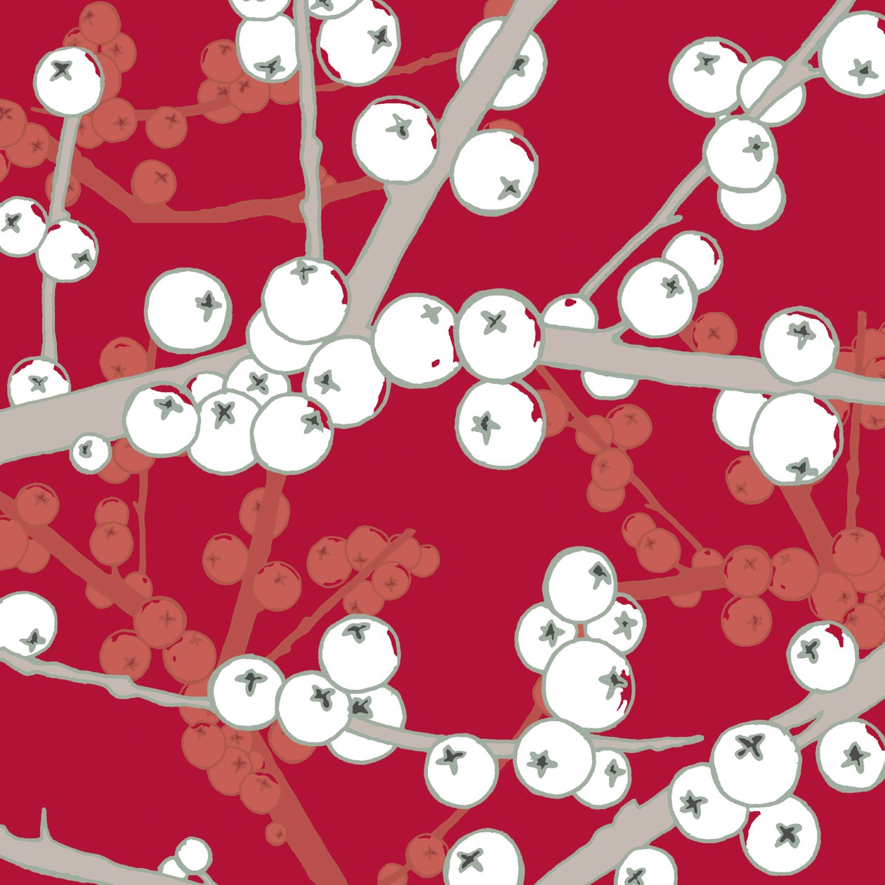 Berry Bright, 2005 (digital) av Sarah Hough