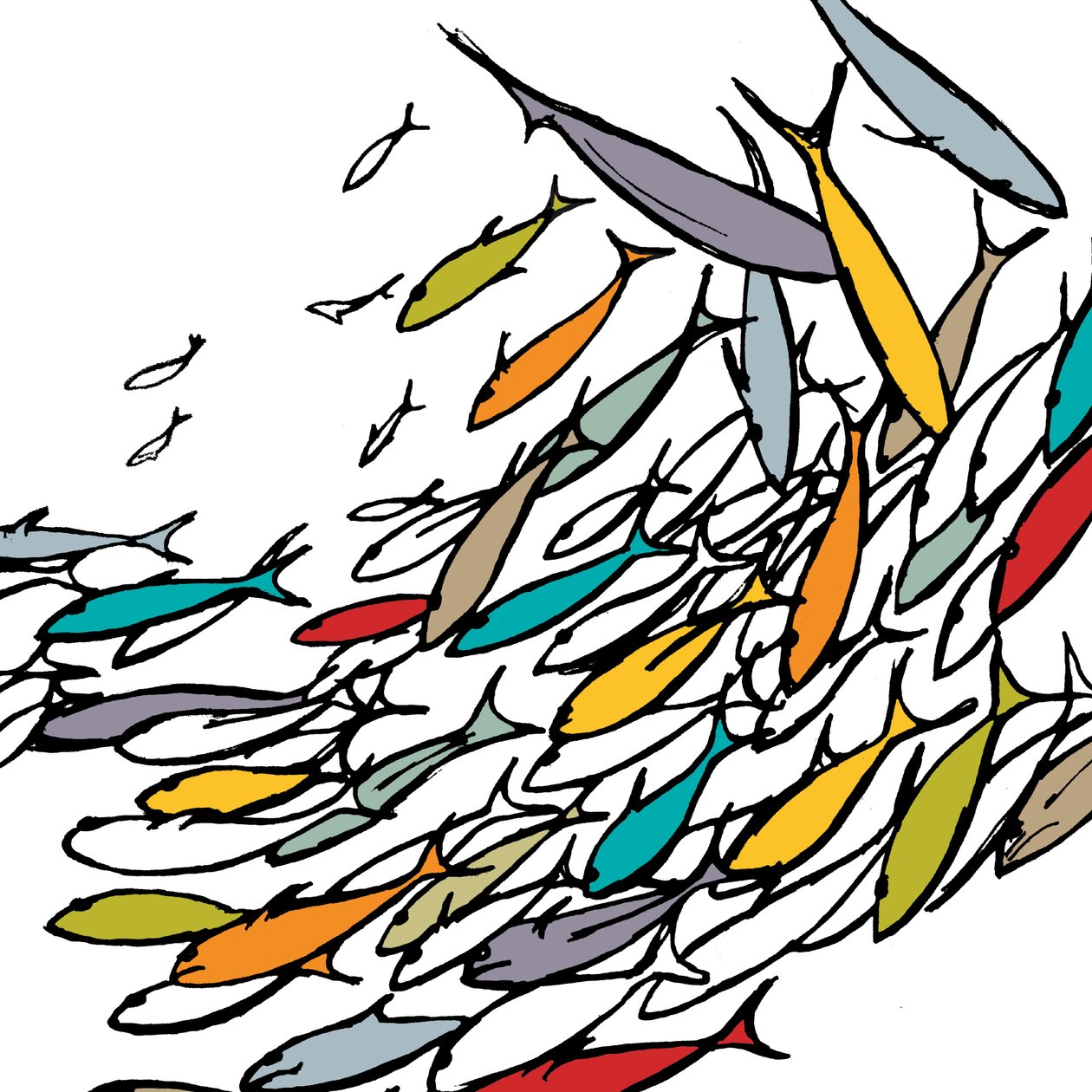 Something Fishy, 2009 (digital) av Sarah Hough