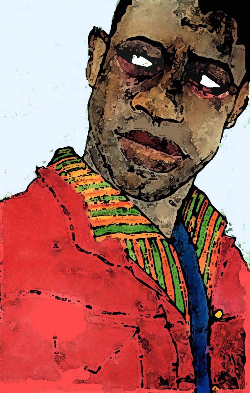 Afro-amerikansk mann av Sarah Thompson Engels