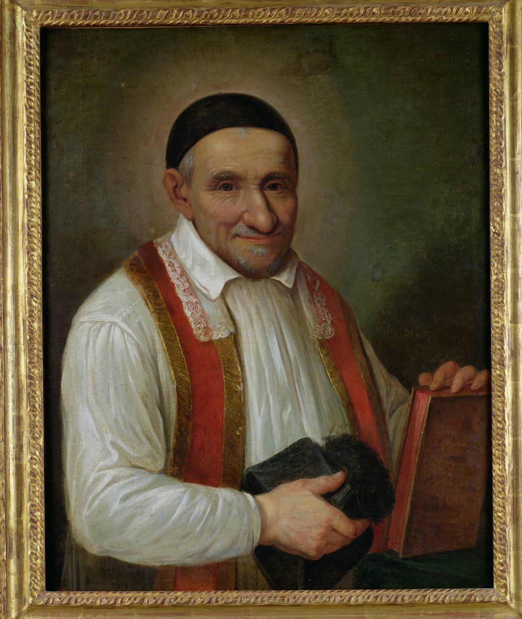 St. Vincent de Paul (1581-1660) 1649 av Sébastien Bourdon