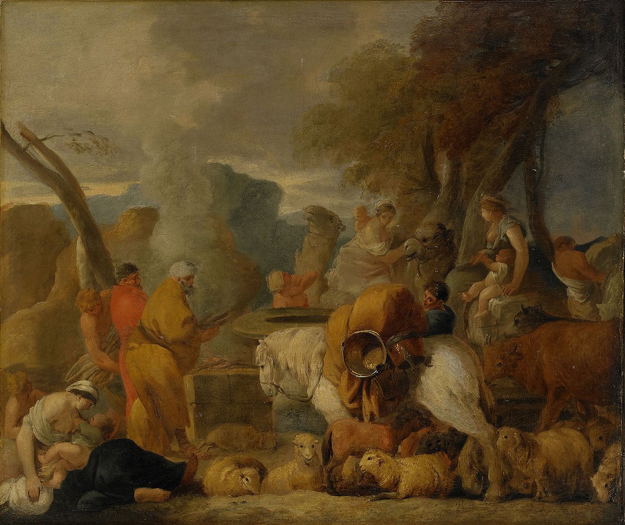 Abraham i Egypt av Sébastien Bourdon