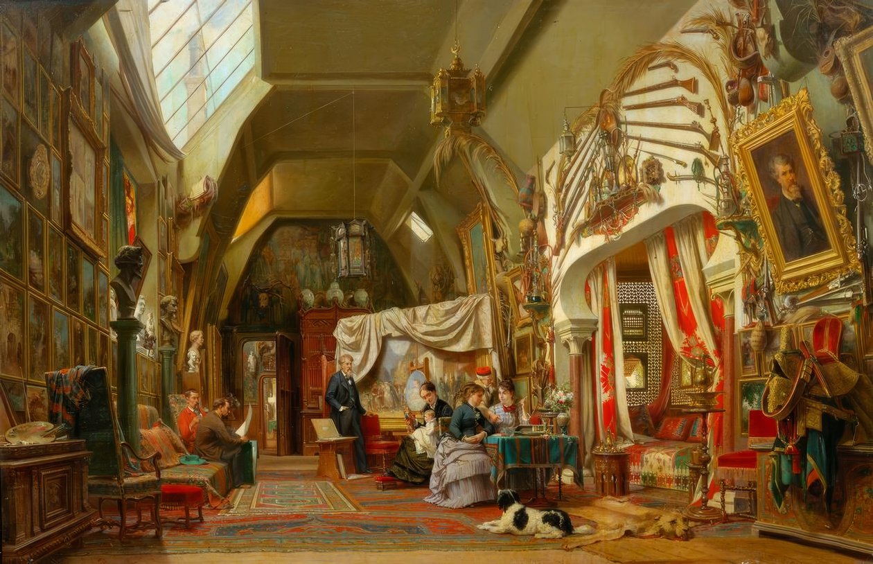 Kunstnerverksted av Charles Giraud