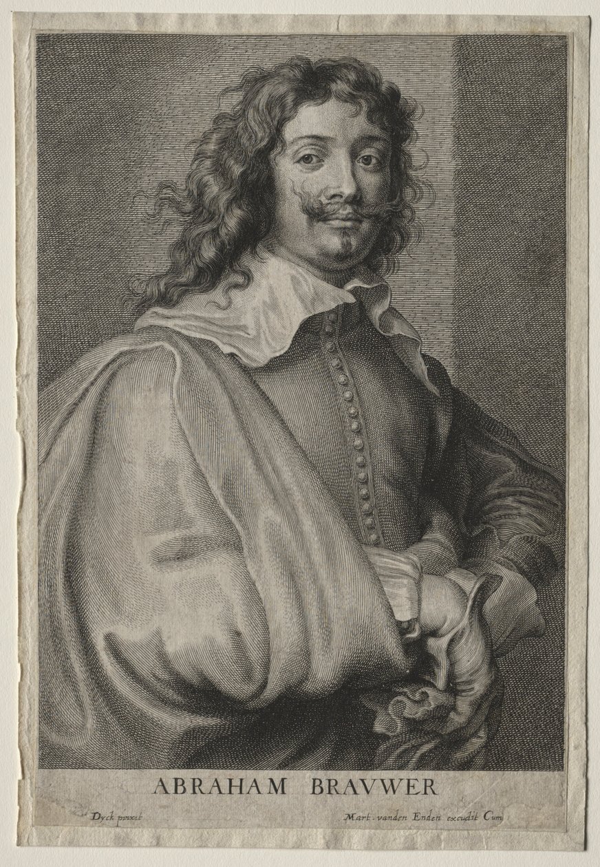 Adrian Brower. av Schelte Adams Bolswert