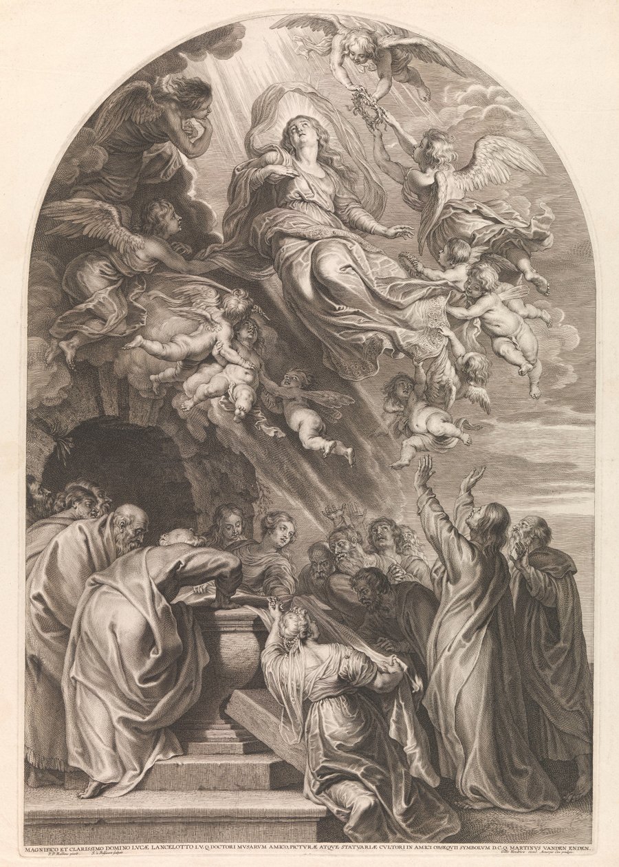 Maria himmelfart av Schelte Adamsz. Bolswert