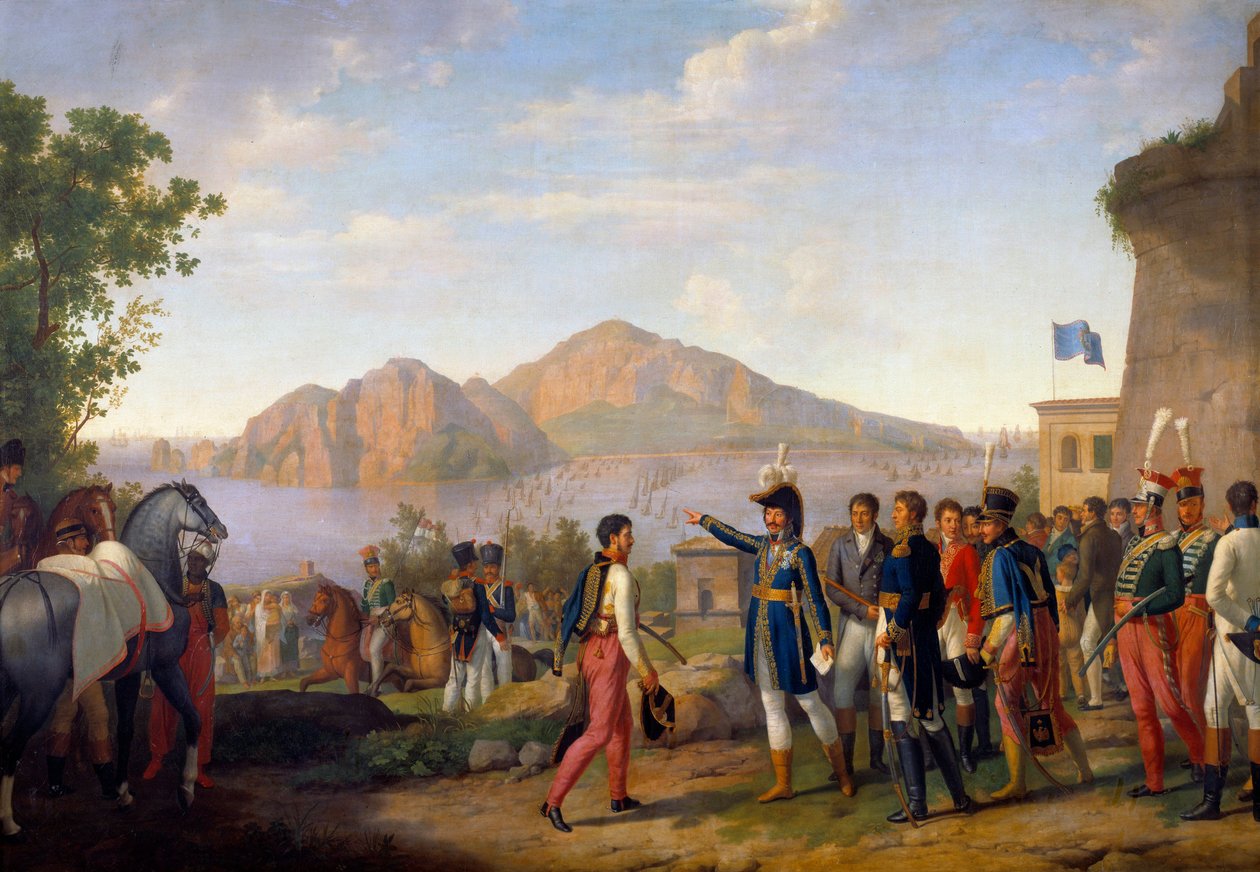 Capri-fangst av Joachim Murat av Schmidt