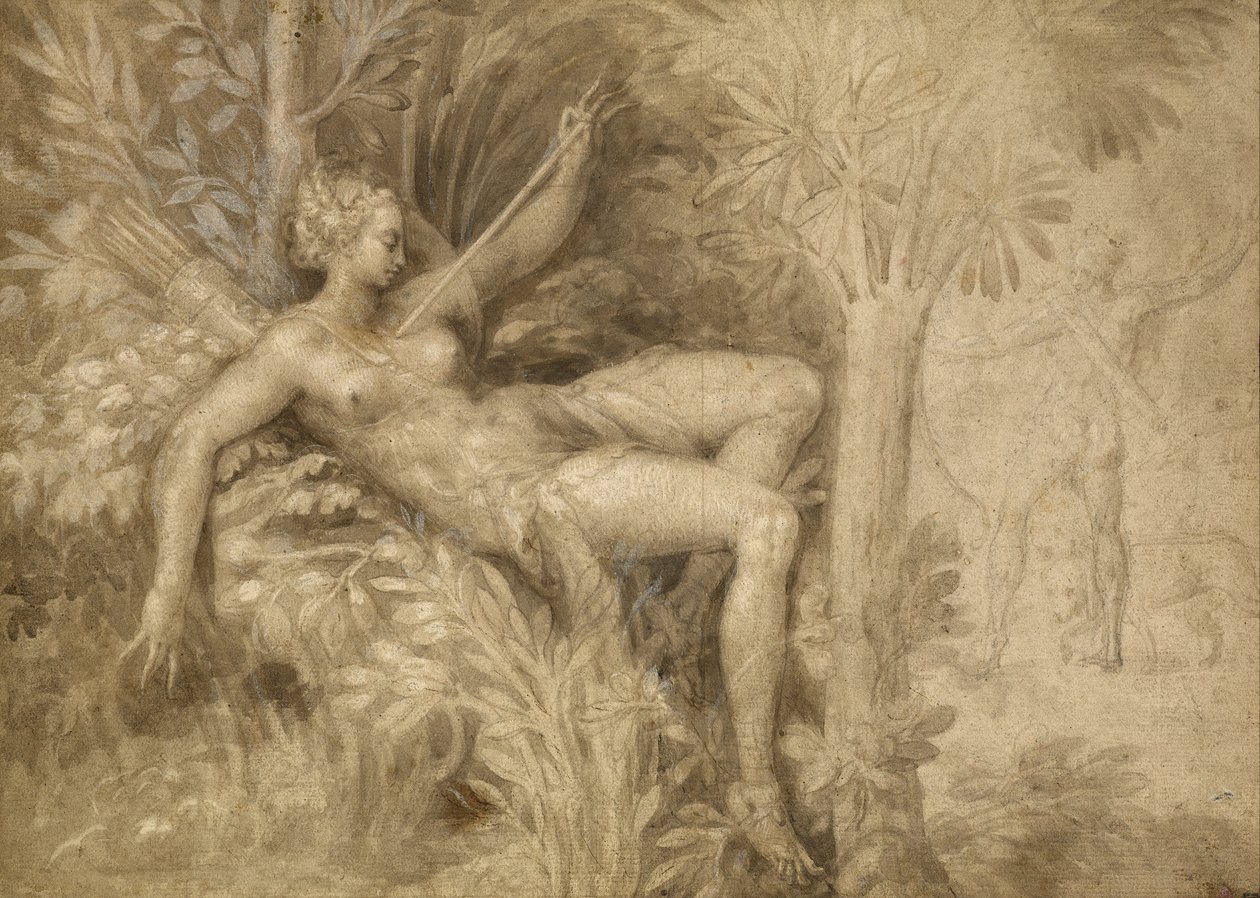 Procris og Cephalus av Fontainebleau School
