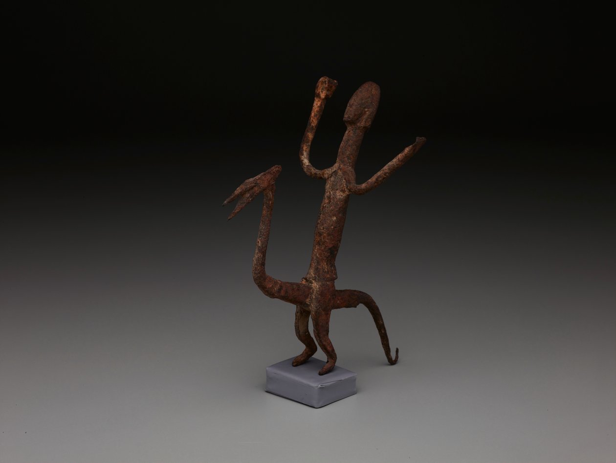 Rytterfigur, Dogon Peoples, Mali av School African